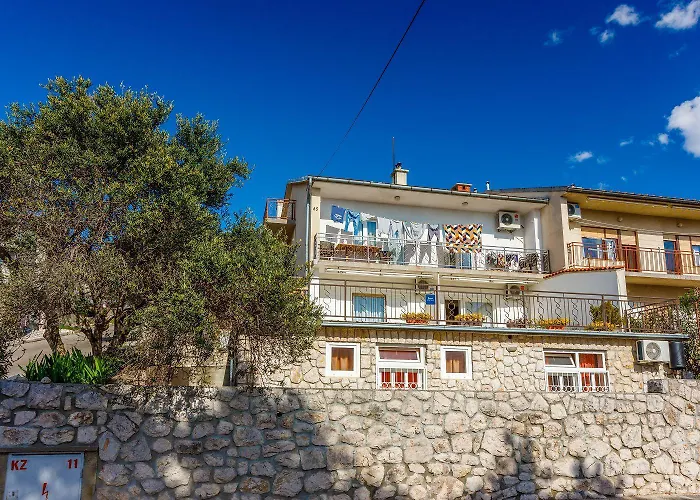 Apartament Hundefreundliches Studio-apartment Nur 250 Meter Zum Mit Meerblick Novi Vinodolski